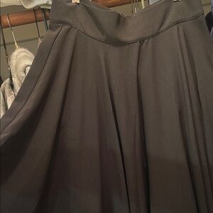 SHEIN Classic Black A-Line Skirt